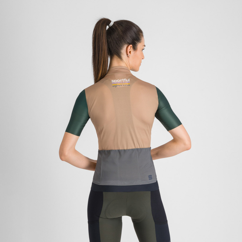 Sportful SUPERGIARA LOGO 2 dámsky dres desert sand 1