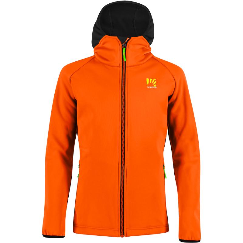 Karpos LAVAREDO KID WINTER bunda Spicy Orange/Black