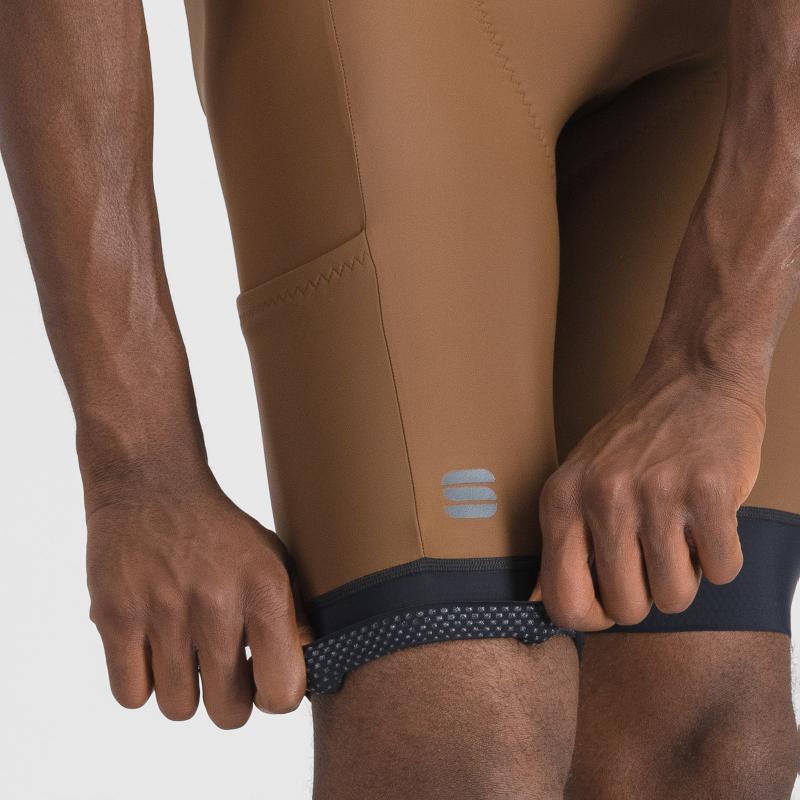 Sportful GIARA 2 kraťasy s trakmi coffee brown 4