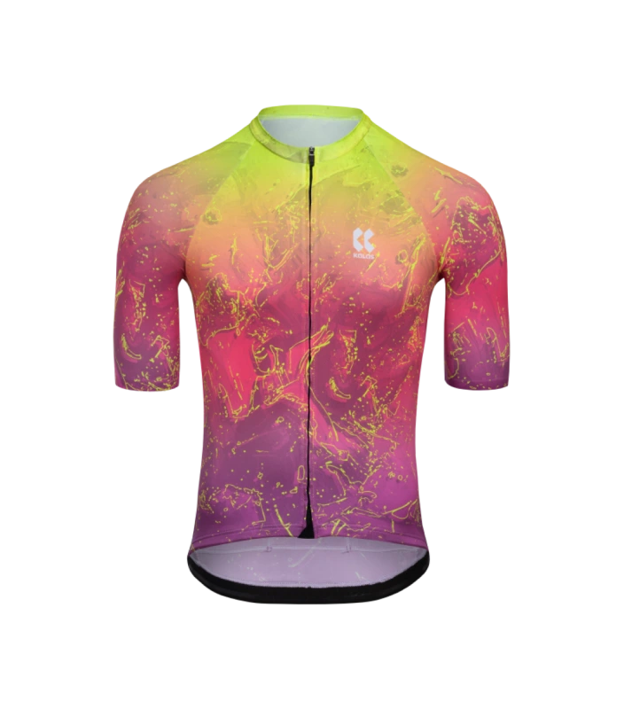 Cyklistický dres MOTION Z6 | Neon Lava Blend
