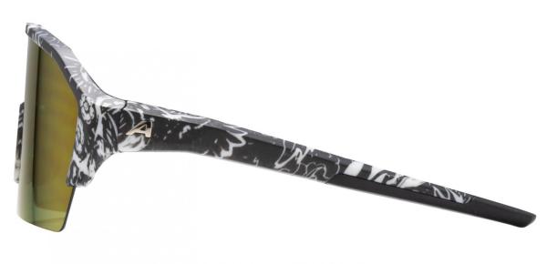 ALPINA Cyklistické okuliare RAM HR Q-Lite blackbird mat