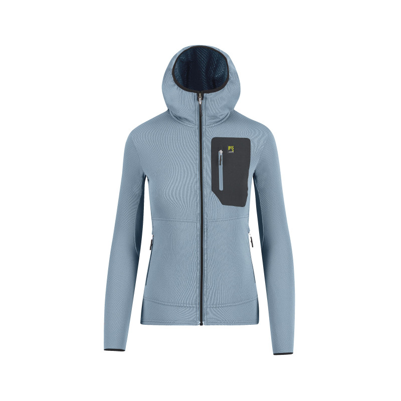 Karpos Antermoia Hoodie Dámska Flíska Forget/Black