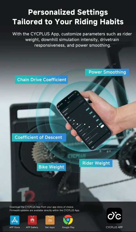 CYCPLUS T2H Cyklotrenažér 8