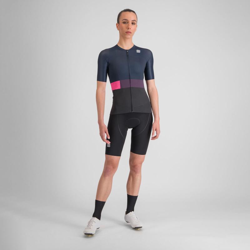 Sportful SNAP dámsky dres black galaxy blue