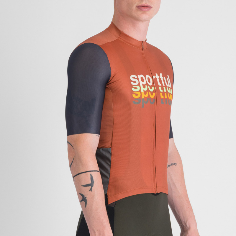 Sportful SUPERGIARA 2 LOGO dres sienna glow 2