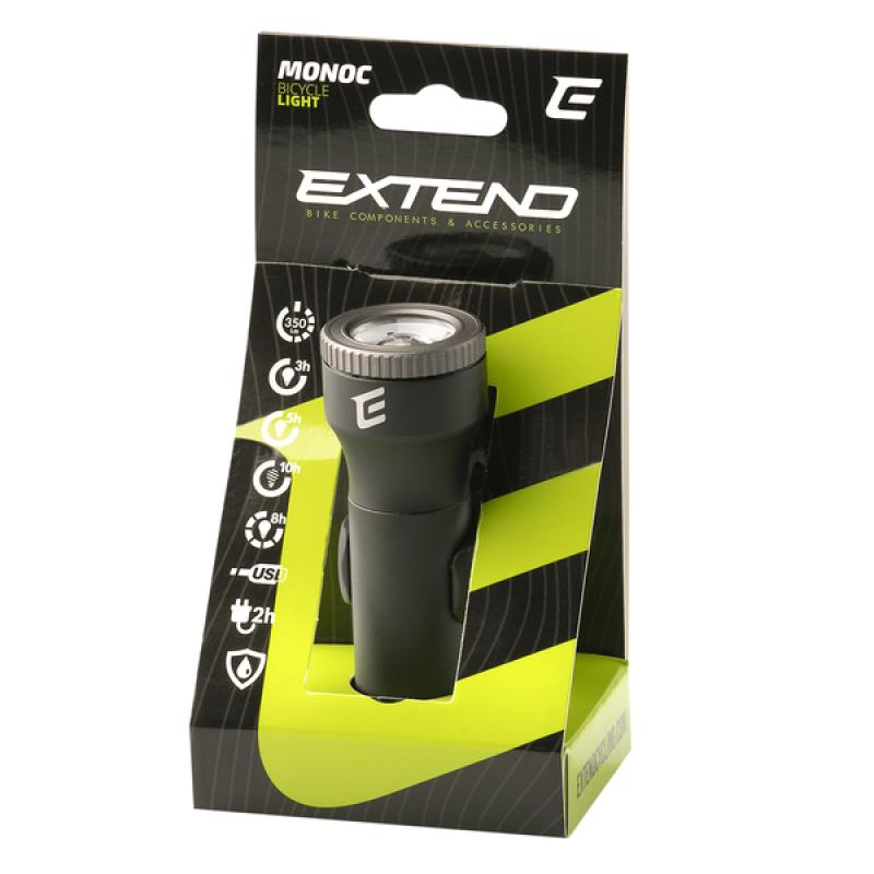 EXTEND predné svetlo MONOC 350 (USB)