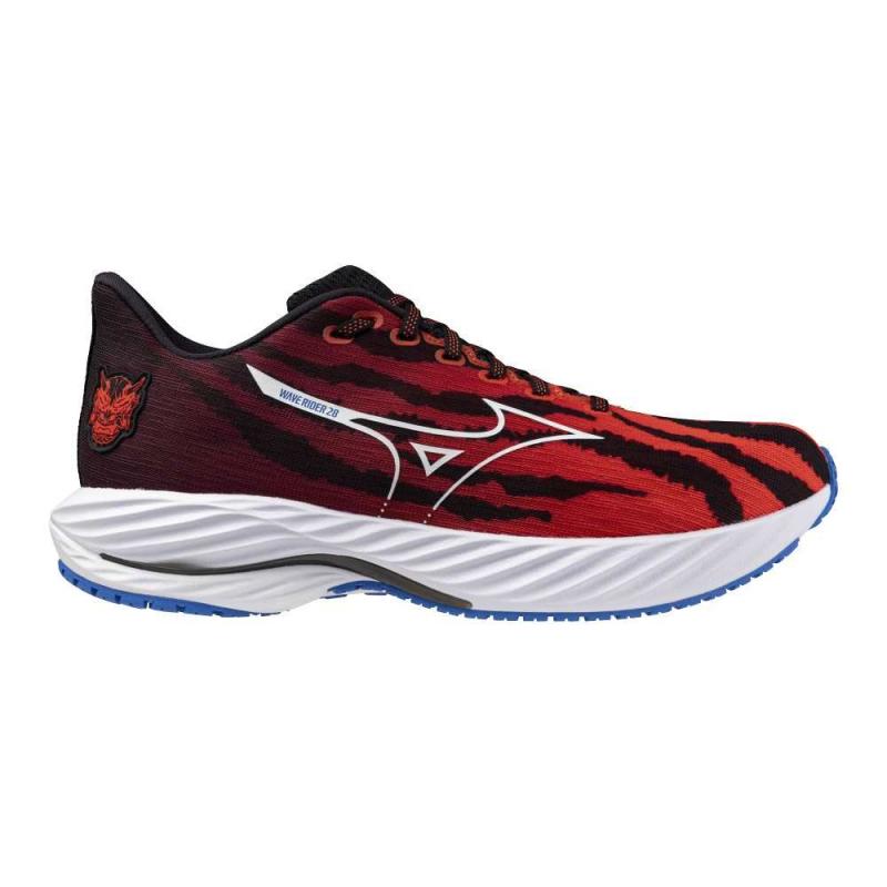 MIZUNO WAVE RIDER 28 (U) / MIZIgnitionRed/White/BasebBlue 7