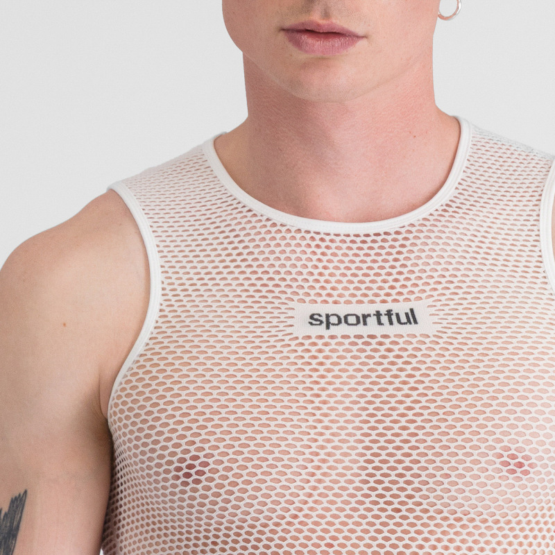 Sportful LIGHT MESH bez rukávov white 2