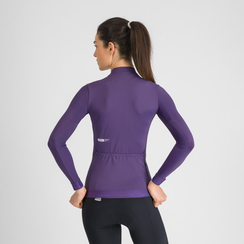 Sportful SRK dámsky dres s dlhým rukávom galactic purple 1