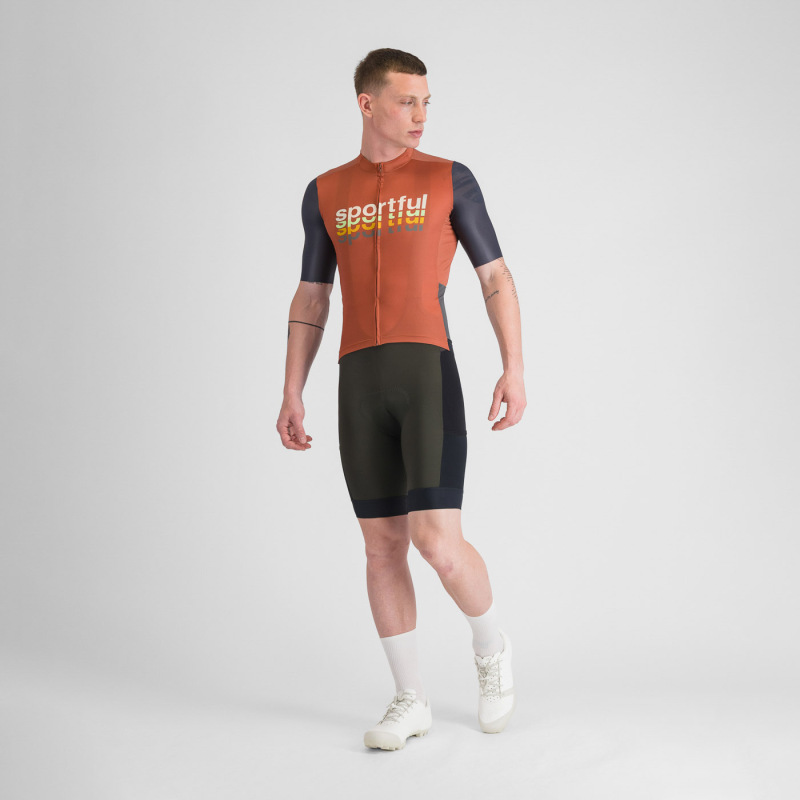 Sportful SUPERGIARA 2 LOGO dres sienna glow 5