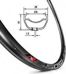 Ráf 5.50 SL 27.5 32D TLR čierny 550g