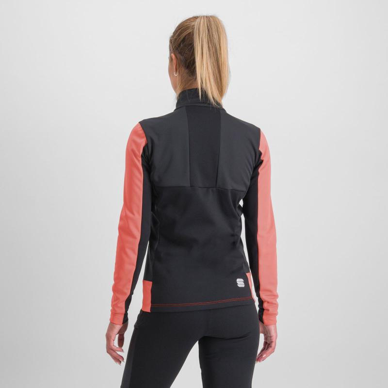 Sportful SQUADRA dámska bunda dusty red/huckleberry