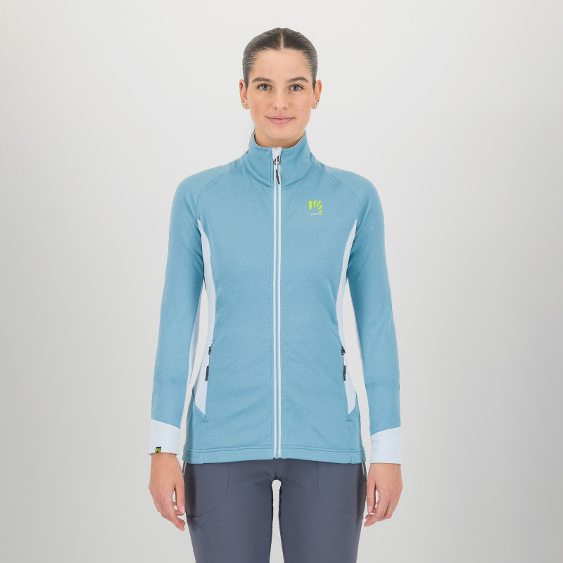 Karpos PIZZOCCO EVO dámska FULL-ZIP flíska delphinium/skywriting 2