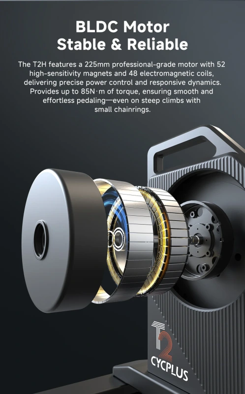 CYCPLUS T2H Cyklotrenažér 11