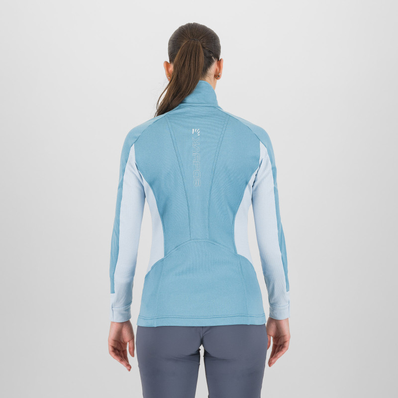 Karpos PIZZOCCO EVO dámska FULL-ZIP flíska delphinium/skywriting 3