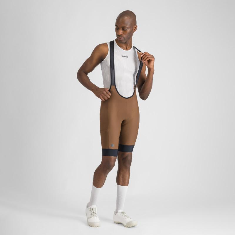 Sportful GIARA 2 kraťasy s trakmi coffee brown 6