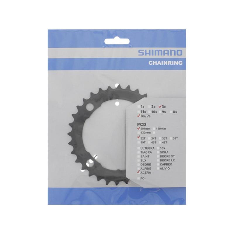 SHIMANO prevodník 32z. M361 Acera 7/8-k. 104mm