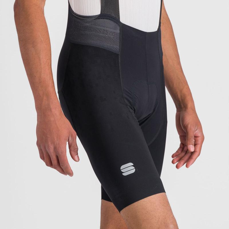 SPORTFUL Total Comfort Kraťasy s trakmi čierne