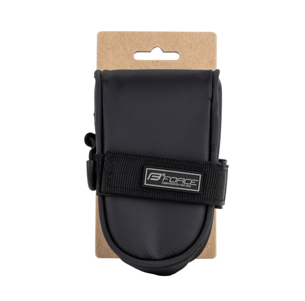 Force taška pod sedlo MINIBAG L suchý zips, čierna 3