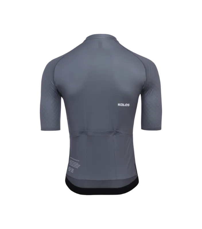 Cyklistický dres KALAS PASSION Z4 | Dres AERO | Steel Grey