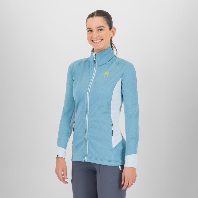 Karpos PIZZOCCO EVO dámska FULL-ZIP flíska delphinium/skywriting 4