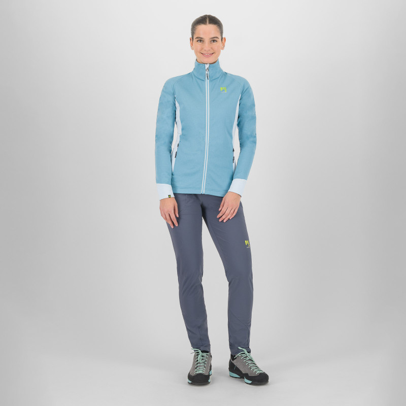 Karpos PIZZOCCO EVO dámska FULL-ZIP flíska delphinium/skywriting 5