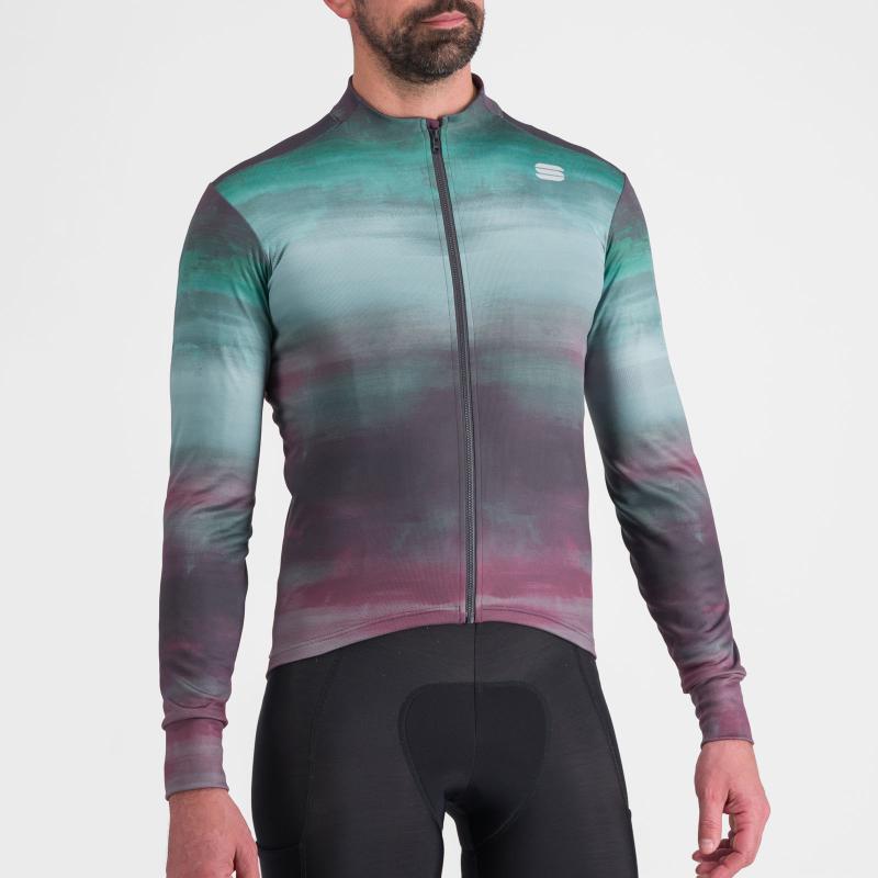 SPORTFUL FLOWSUPERGIARA THERMAL dres huckleberry shrub green