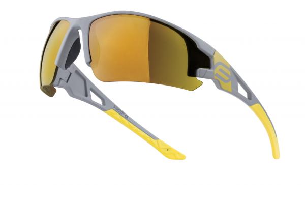 FORCE okuliare CALIBRE šedo-žlté, žlté zrkadlové sklá