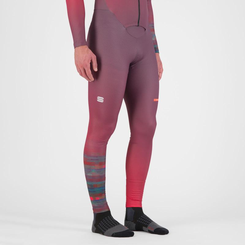 Sportful APEX kombinéza huckleberry/tango red