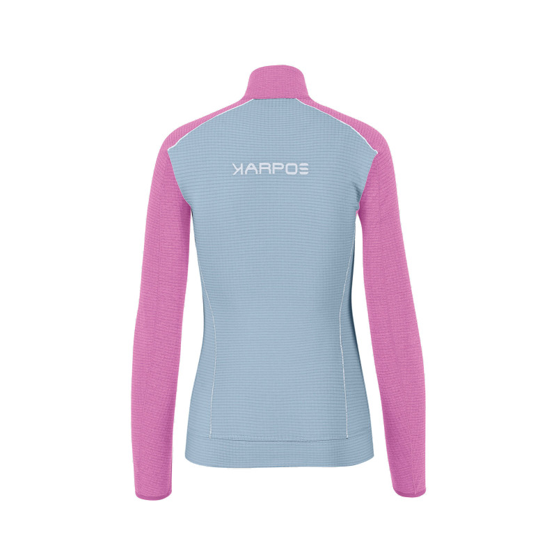 Karpos AMBRIZZOLA dámska FULL ZIP flíska mist/bloom 1