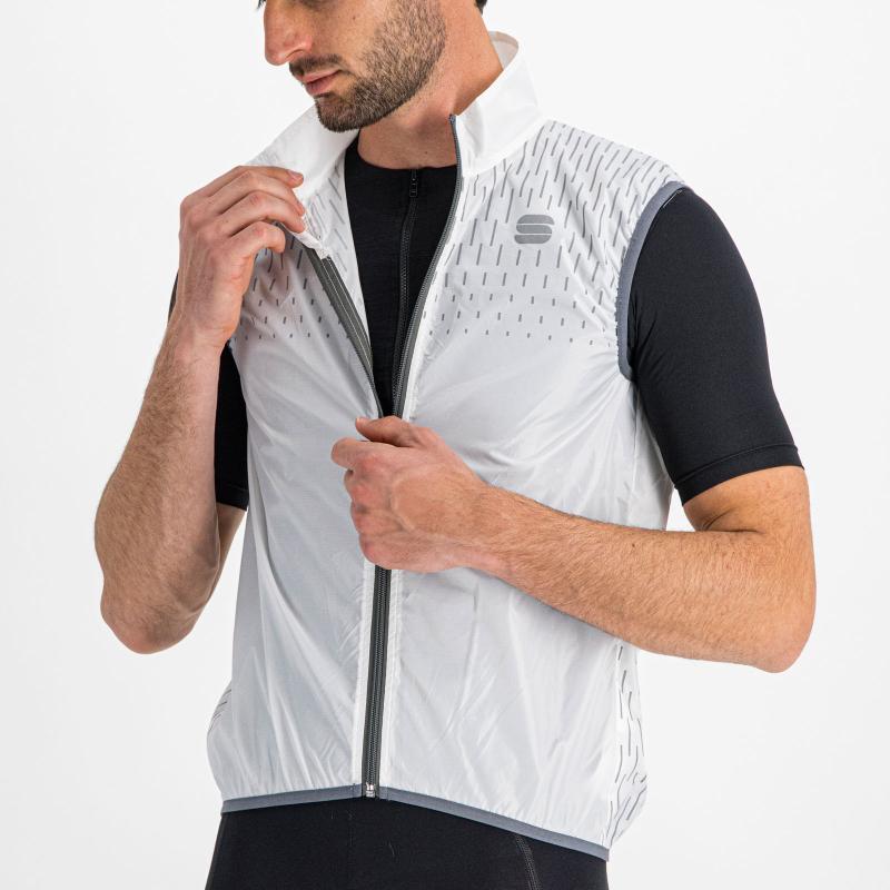 SPORTFUL Reflex vesta biela