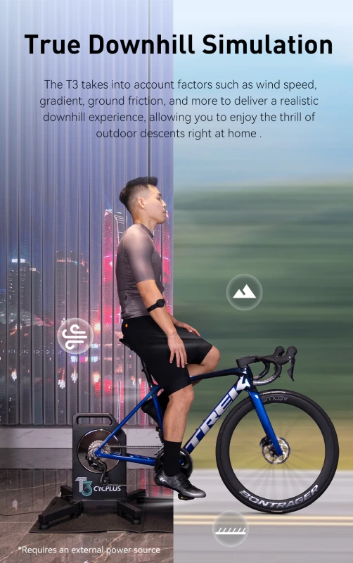 CYCPLUS T3 Cyklotrenažér 5