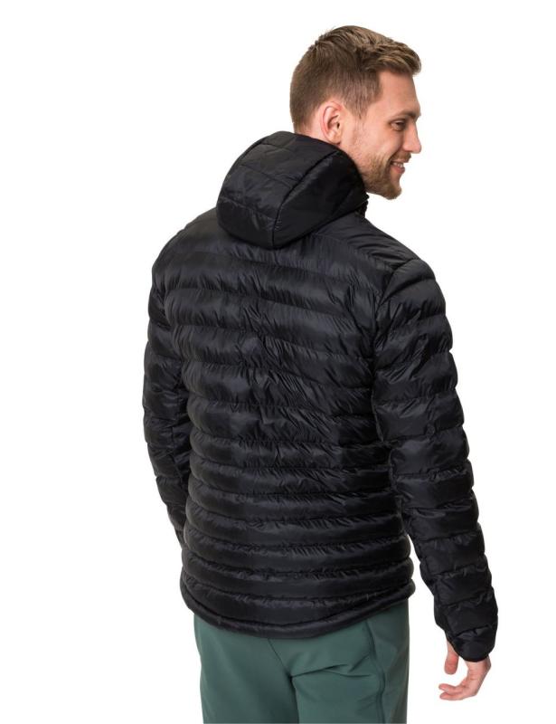 Vaude zateplená bunda Batura Hooded Insulation, pánska, black 3