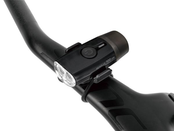 TOPEAK predné svetlo HEADLUX 100 USB čierne