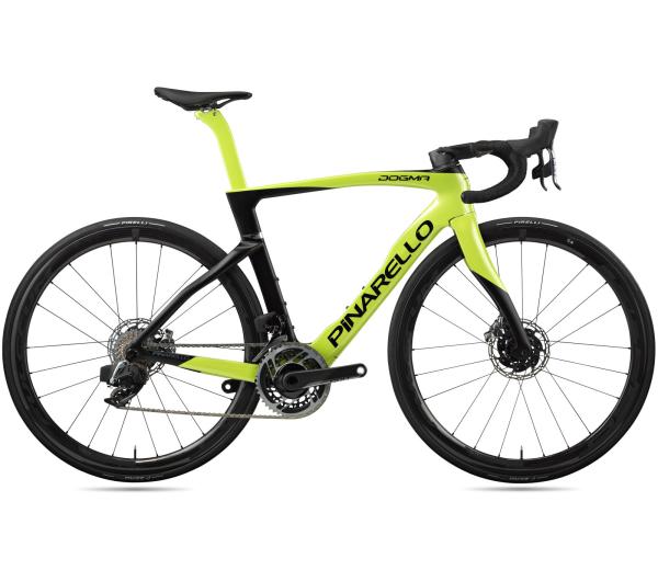 Pinarello Dogma F DuraAce Di2 PM Fulcrum Speed 40 Electro lime