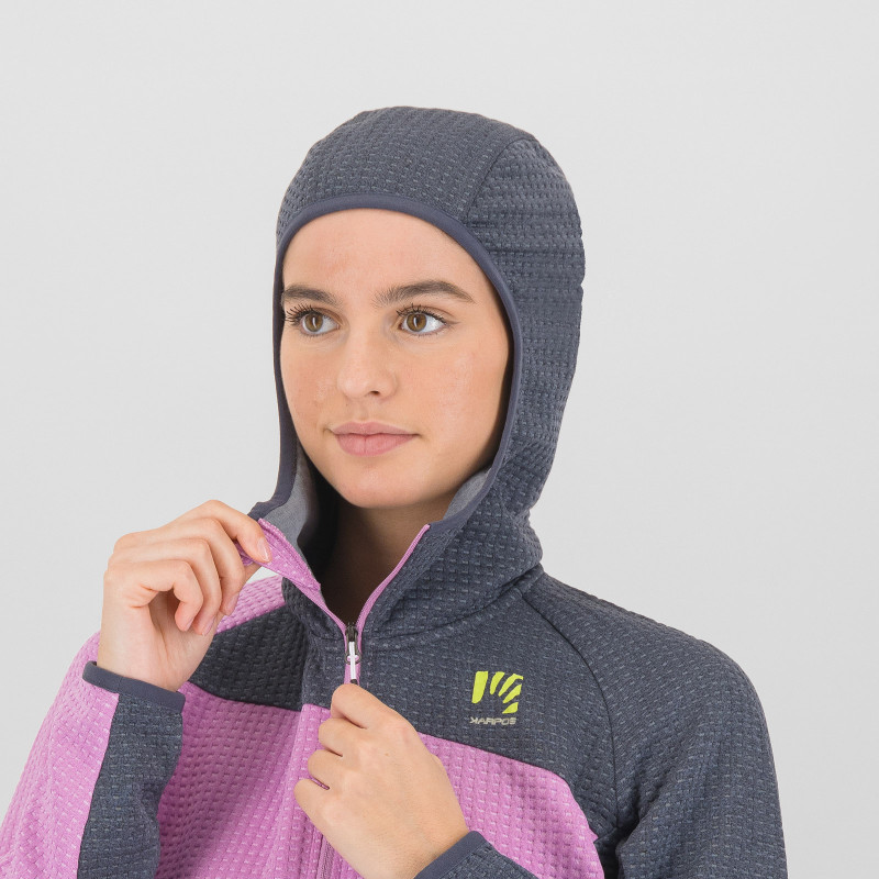 Karpos AVERAU dámska FULL-ZIP mikina s kapucňou bloom/ombre blue 6