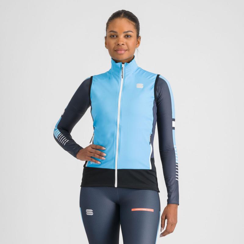 Sportful APEX dámska vesta blue aquarius/galaxy blue