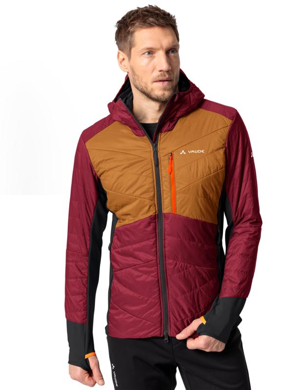 Vaude zateplená bunda Sesvenna IV, pánska, dark indian red 2