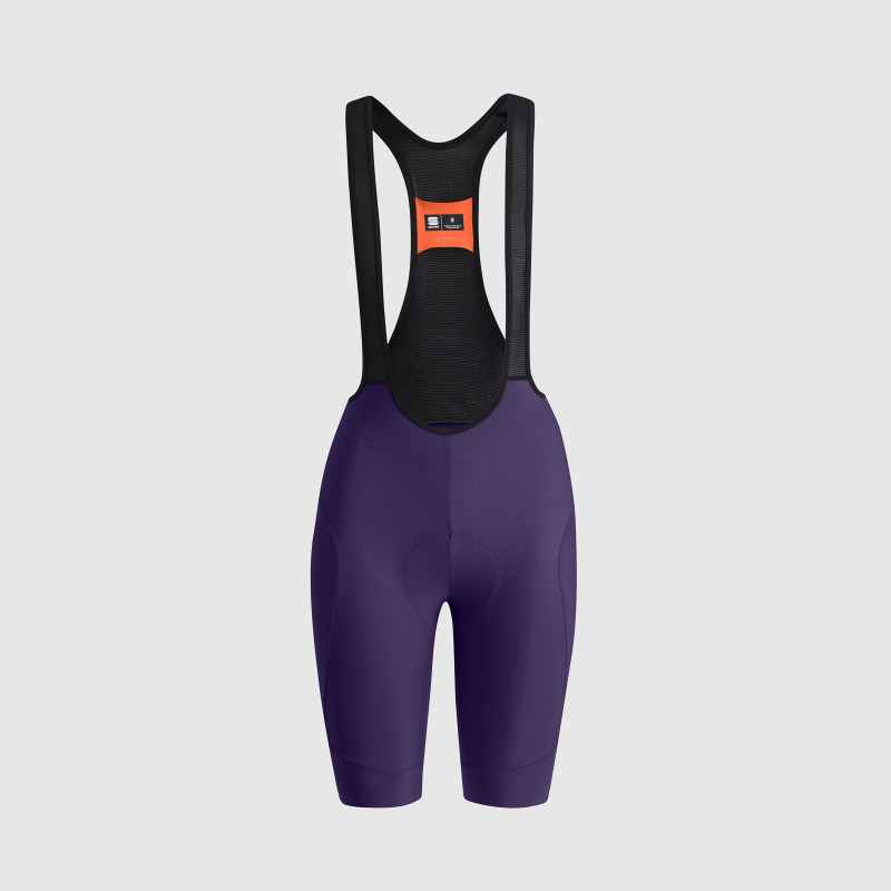 Sportful Colorful Pulse dámske kraťasy s trakmi Deep Purple