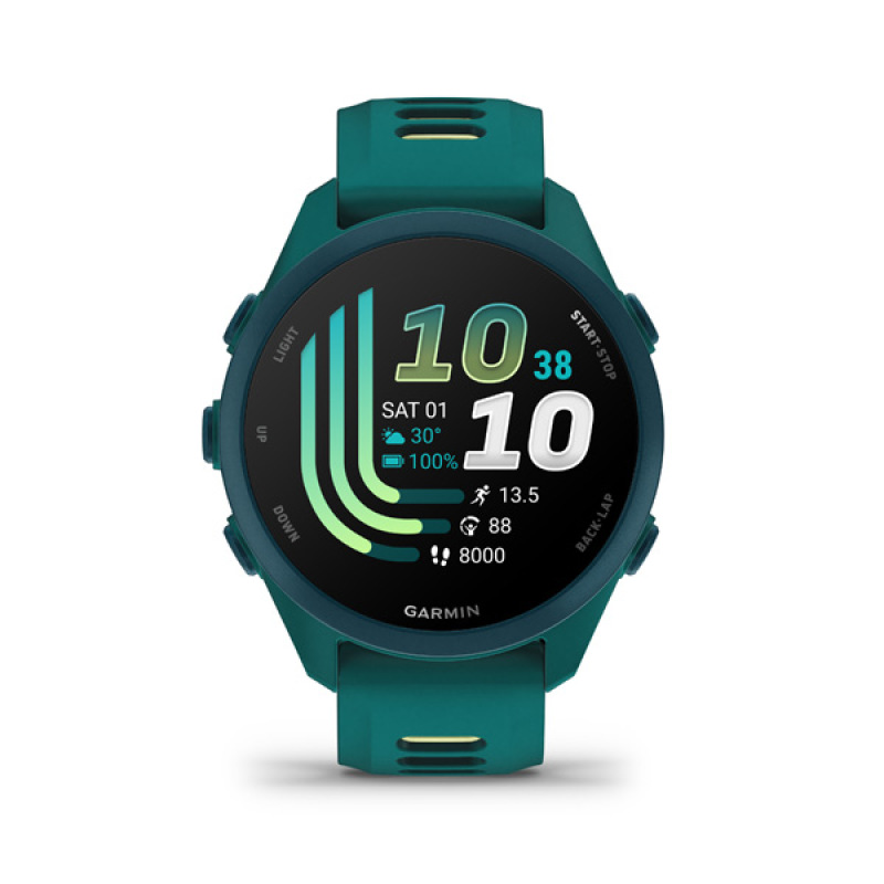 Garmin Forerunner 170 Music, Teal Green/Citron