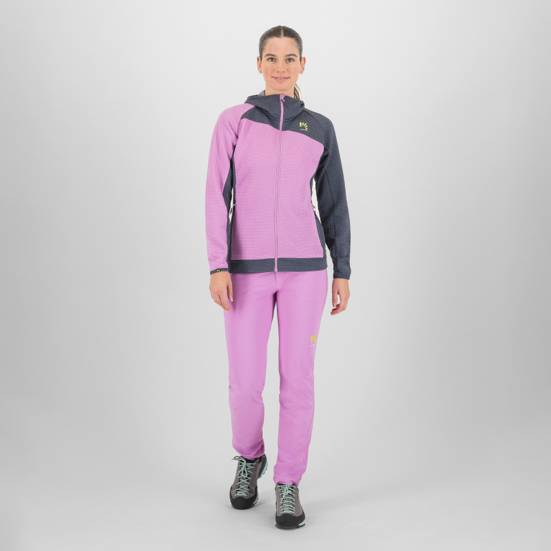 Karpos AVERAU dámska FULL-ZIP mikina s kapucňou bloom/ombre blue 5
