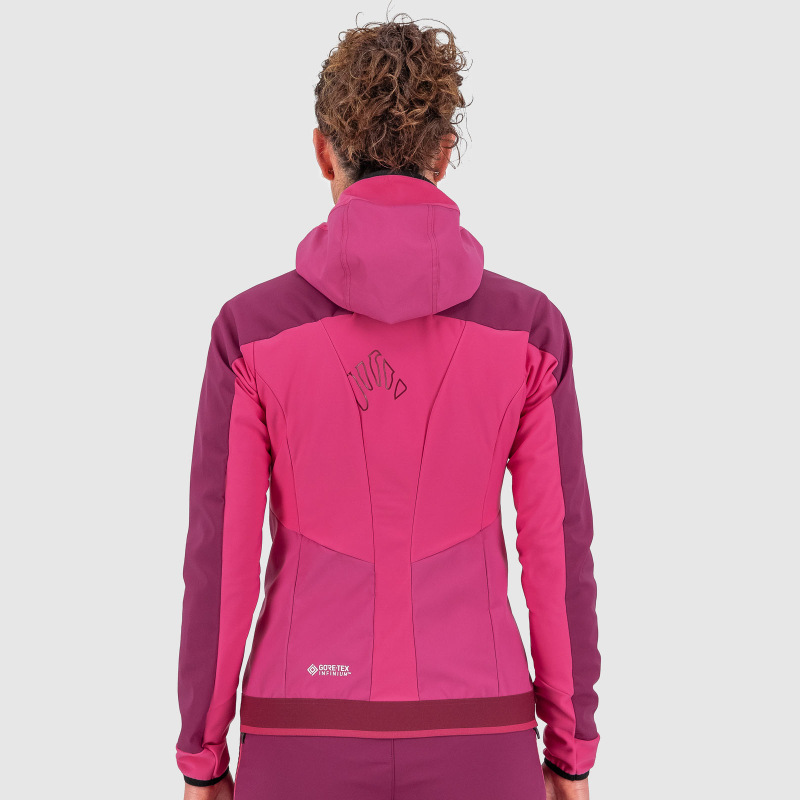 Karpos PIZ PALU&rsquo; dámska bunda malinová/ružová 6
