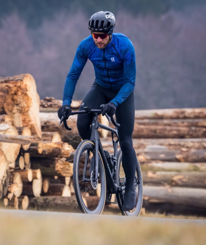 Cyklistická membránová bunda | MOTION Z6 Ocean Blue 4
