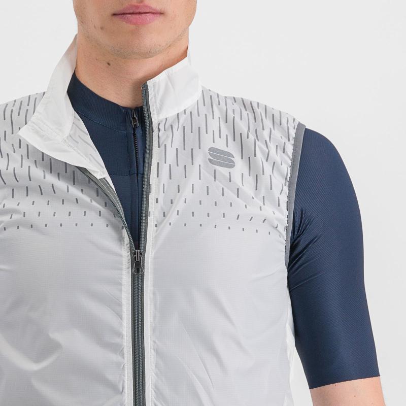 SPORTFUL Reflex vesta biela