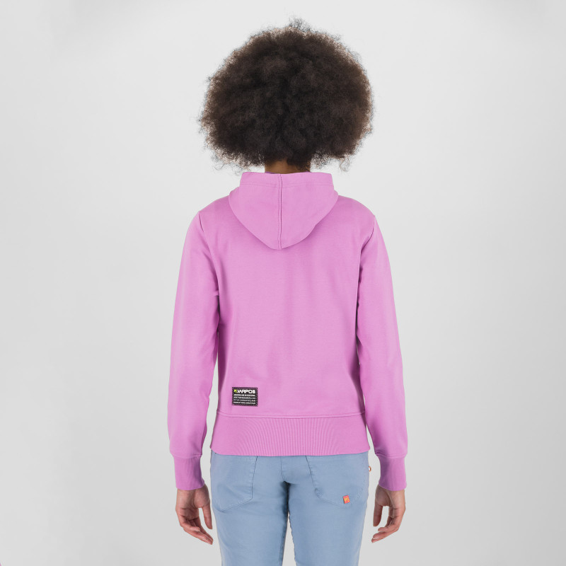 Karpos VOLPE dámska FULL ZIP mikina s kapucňou bloom 1