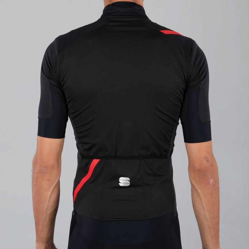 SPORTFUL Fiandre Light NoRain bunda s kr. rukávom čierna