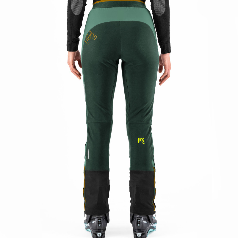 Karpos ALAGNA PLUS EVO dámske nohavice tmavozelené 3