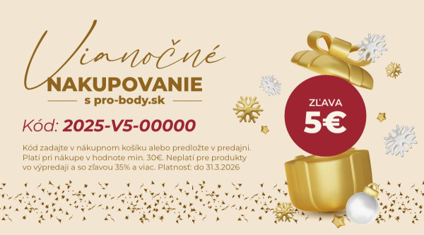 Poukážka 5€ na ďalší nákup
