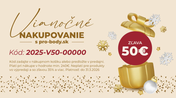 Poukážka 50€ na ďalší nákup