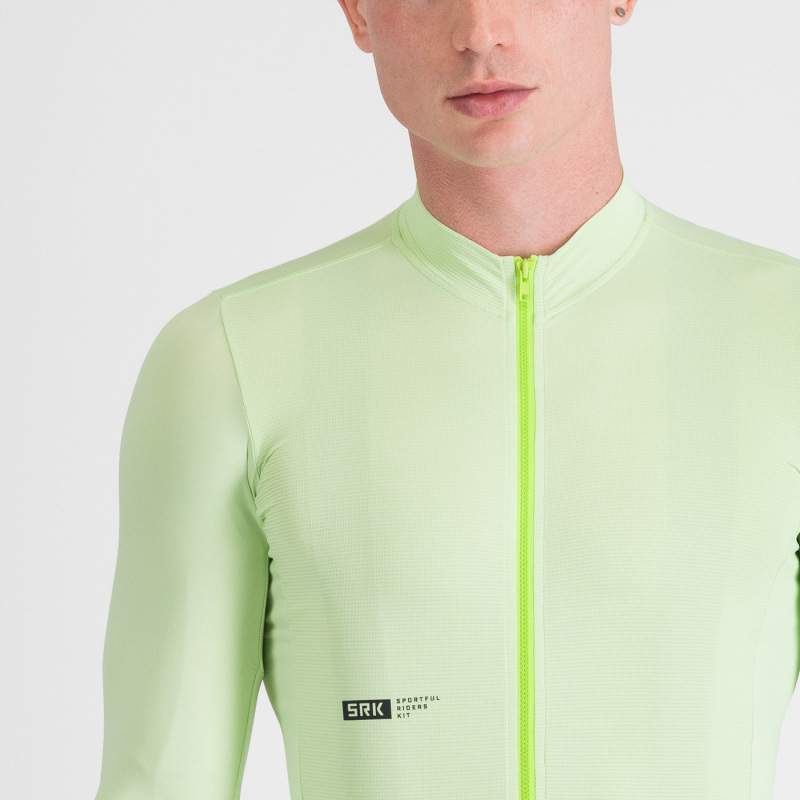 Sportful SRK dres s dlhým rukávom electric aloe 2